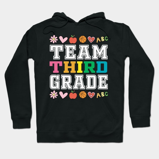 Team 3nd Third Grade - 1st Day of School Hoodie by Mr.Speak